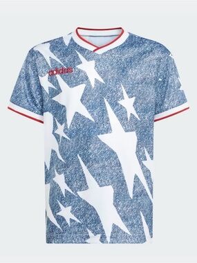 Denim graphic jersey kids